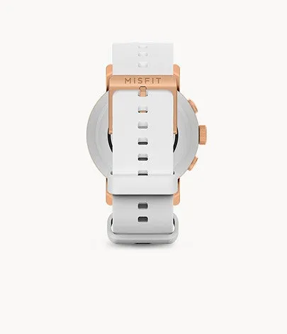 MISFIT Vapor X Rose Gold-Tone (Gray Silicone Strap)