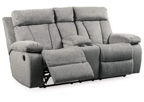 Mitchiner Reclining Loveseat with Console