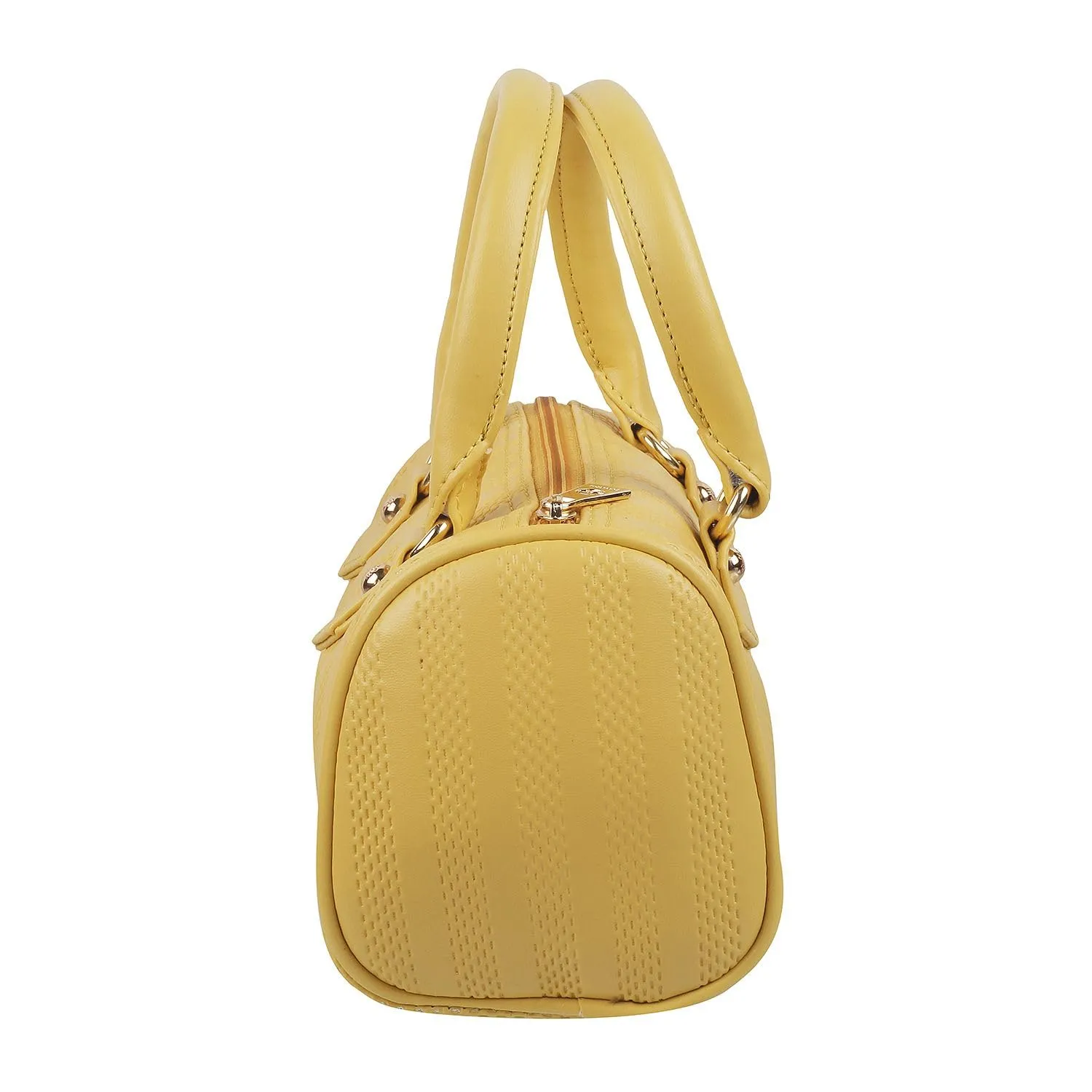 Mochi Women Yellow Satchel Bag