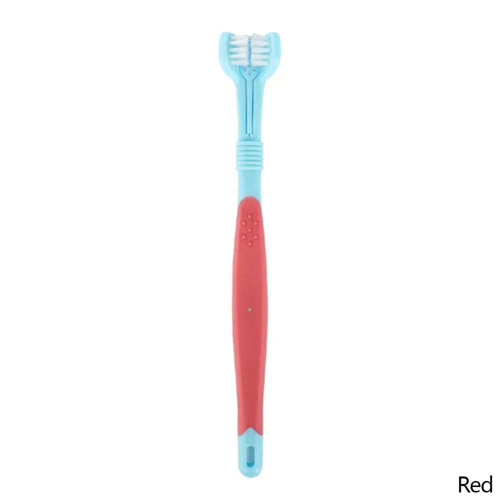 Multi-Angle Pet Toothbrush Cleaning Tool for Pets