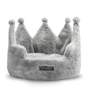 Nandog Pet Gear Cloud Crown Bed (Grey) for Dogs and Cats