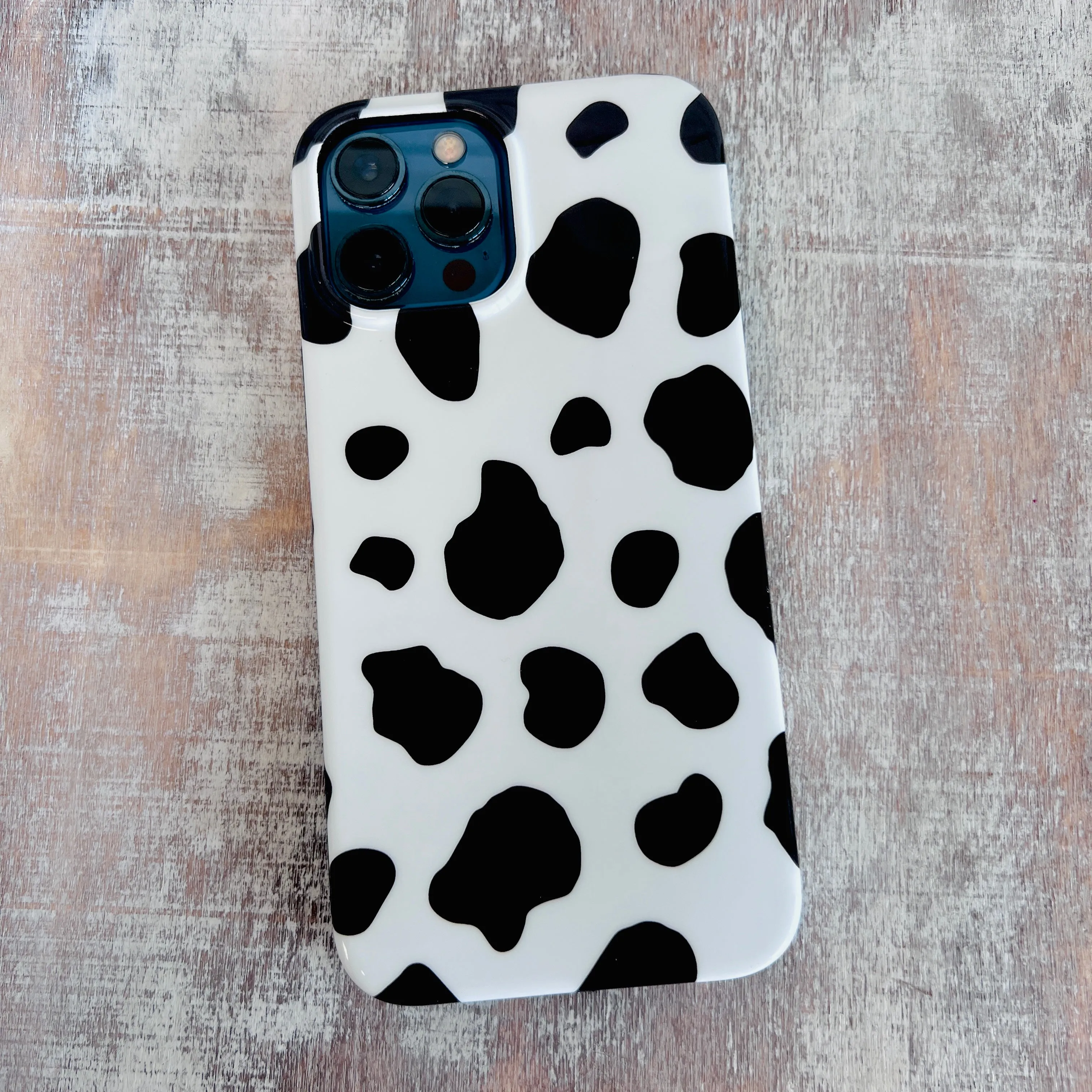 Nashville Cow Black Phone Case For iPhone