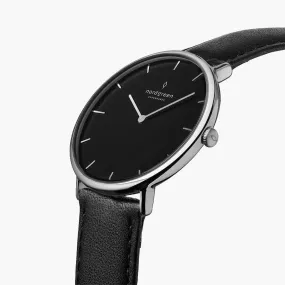 Native | Black Dial - Black Leather - Refurbished