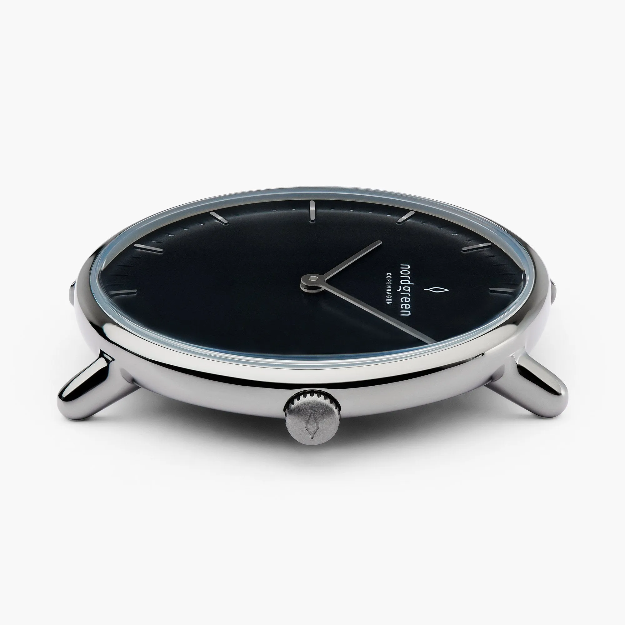 Native | Black Dial - Navy Blue Vegan Leather