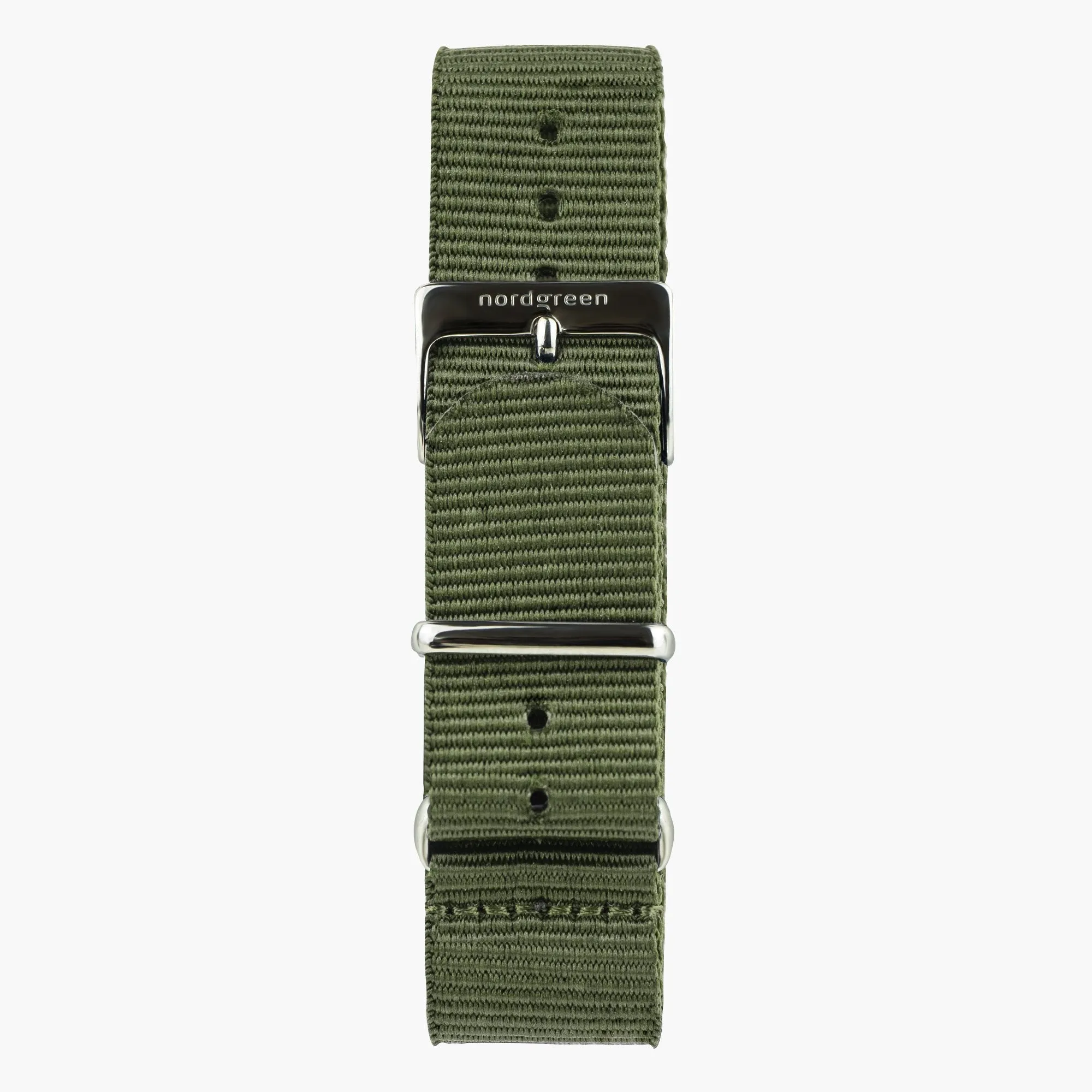 Native | Navy Dial - Olive Green Nylon