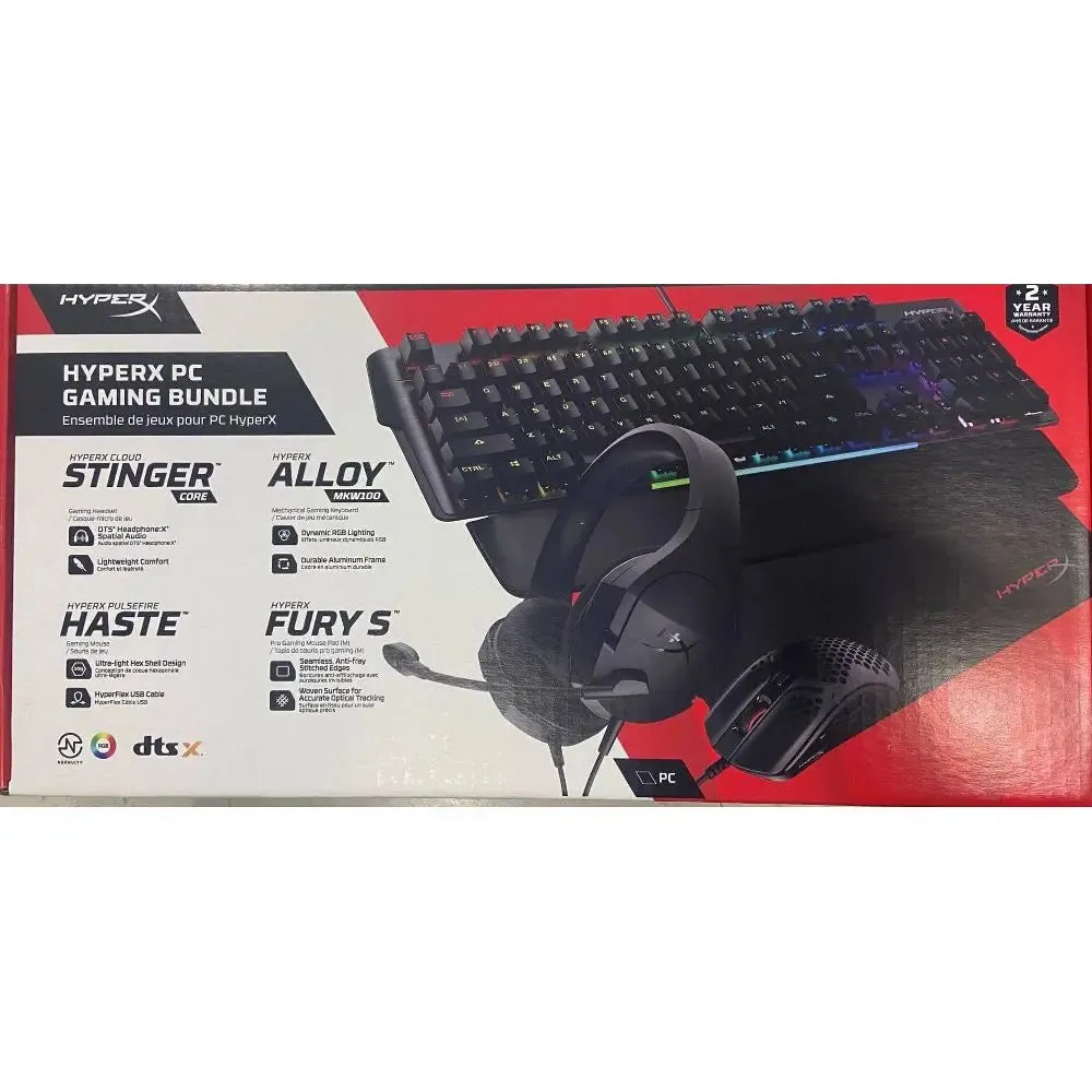 Open Box - HyperX Gaming Bundle for PC