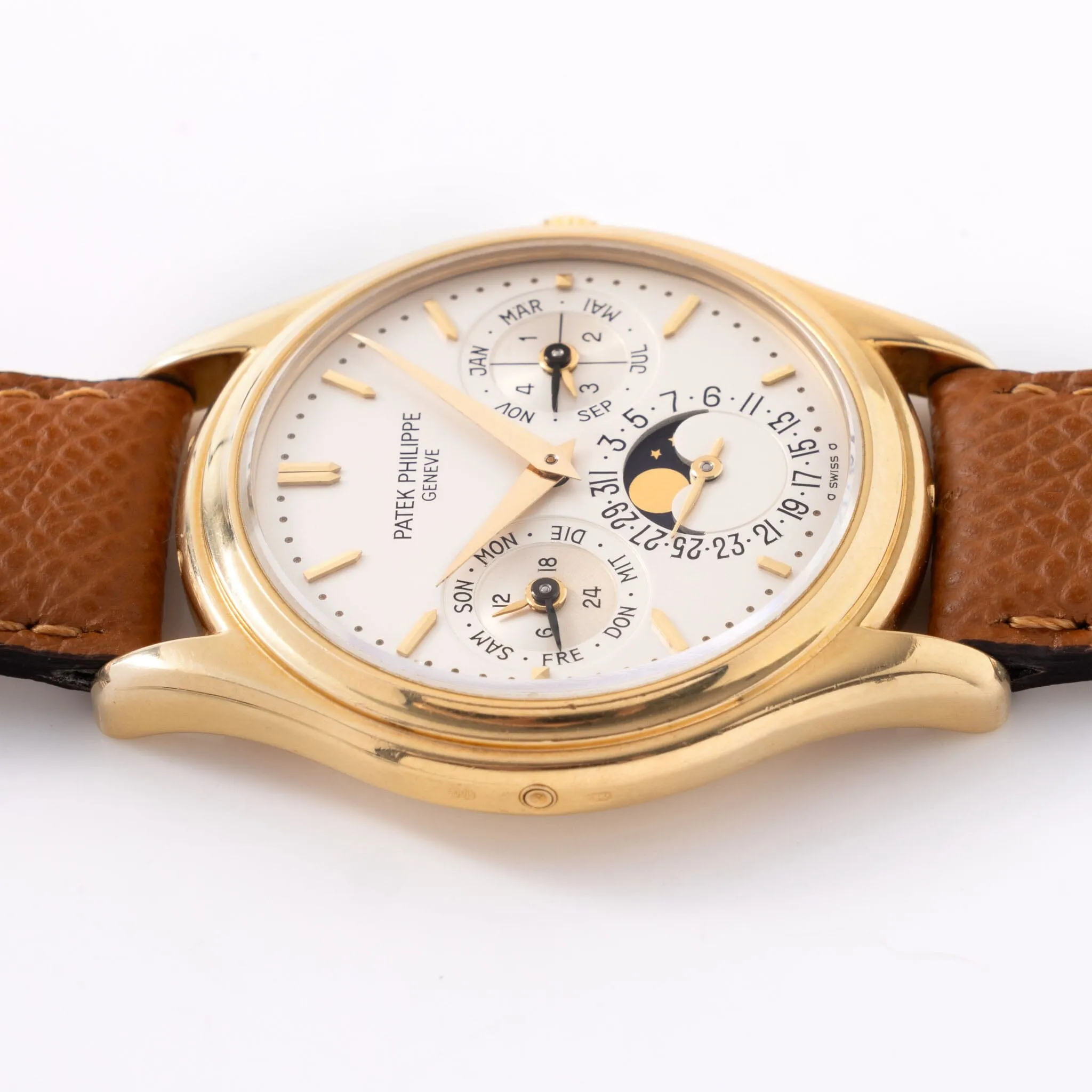 Patek Philippe Perpetual Calendar 3940J Second Series with Original Paper