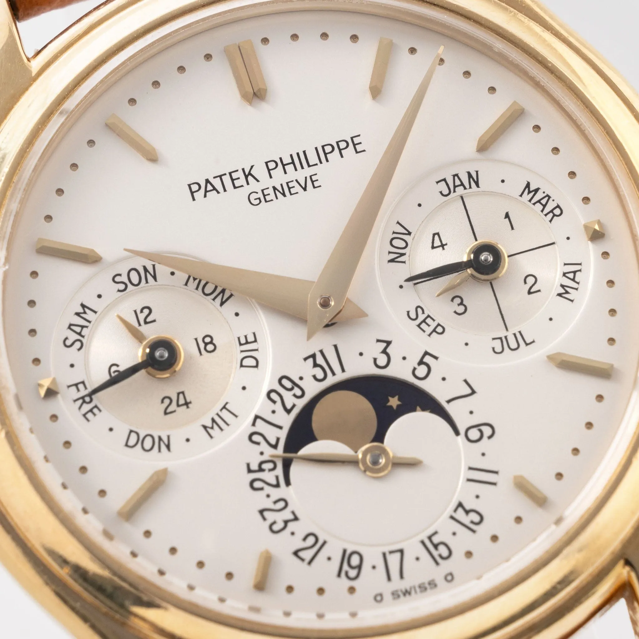 Patek Philippe Perpetual Calendar 3940J Second Series with Original Paper