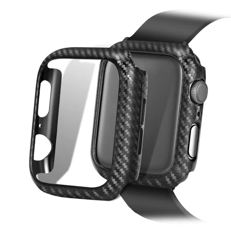 PC Carbon Fiber Frame Protection Case for Apple Watch Series 3 & 2 & 1 38mm