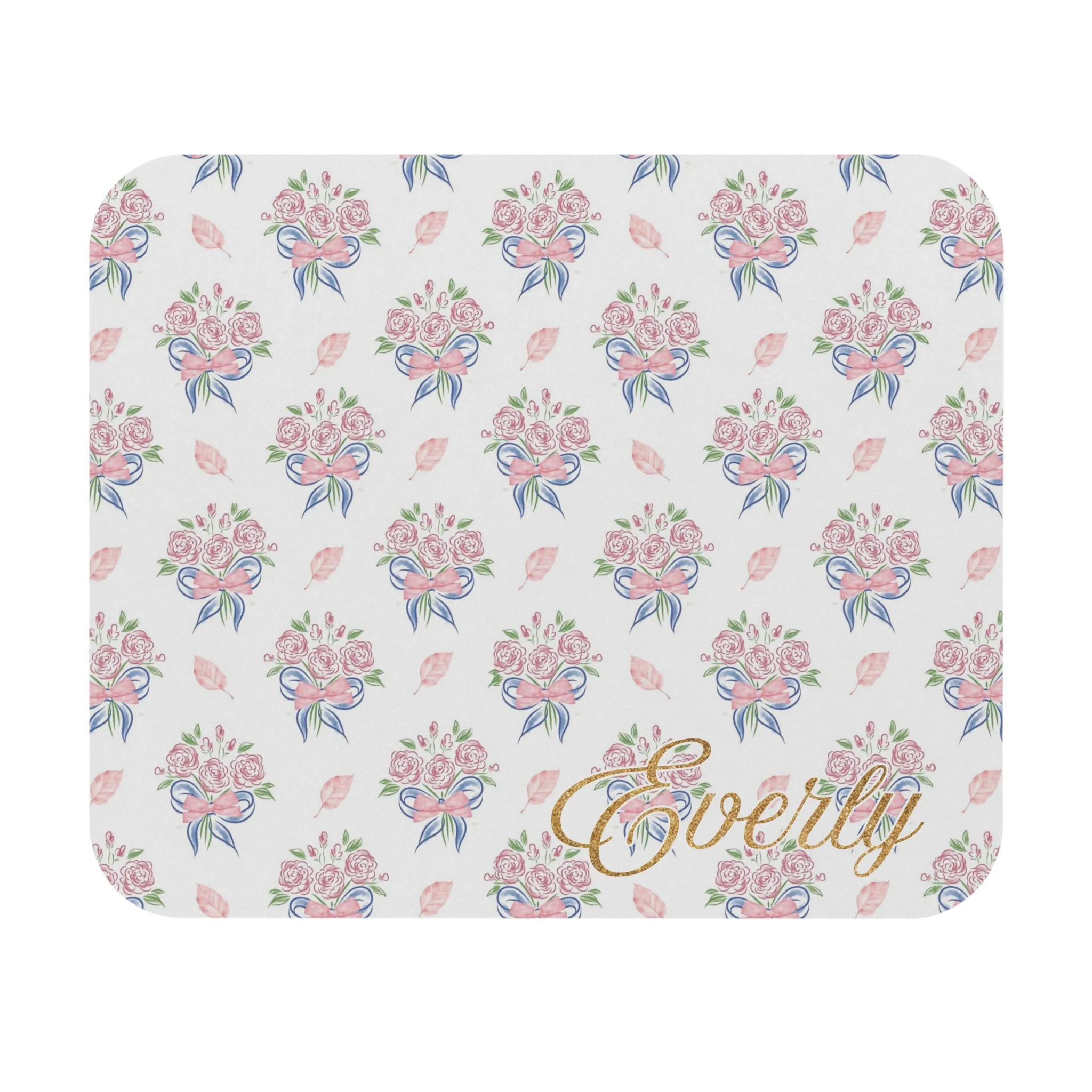 PERSONALIZED Court Non-Slip Mouse Pad | Rubber Base, Durable Cloth Cover and Stain-Resistant