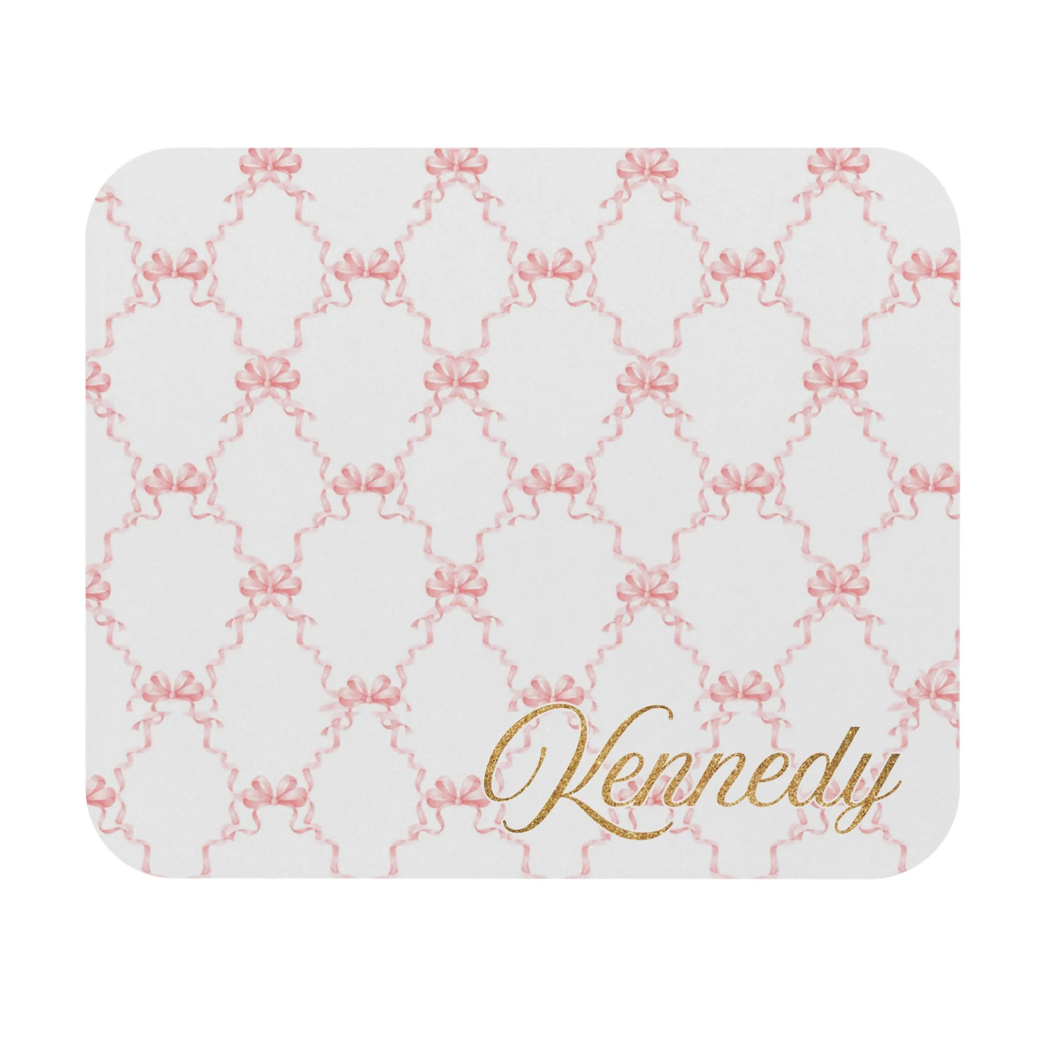 PERSONALIZED Court Non-Slip Mouse Pad | Rubber Base, Durable Cloth Cover and Stain-Resistant