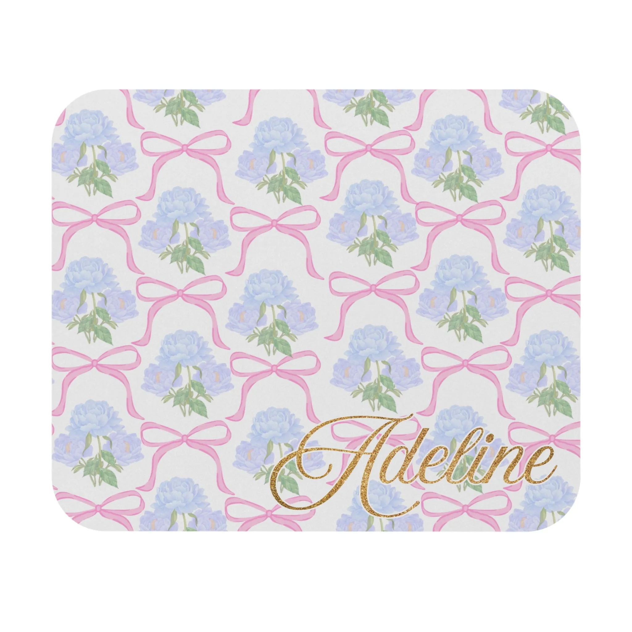 PERSONALIZED Court Non-Slip Mouse Pad | Rubber Base, Durable Cloth Cover and Stain-Resistant