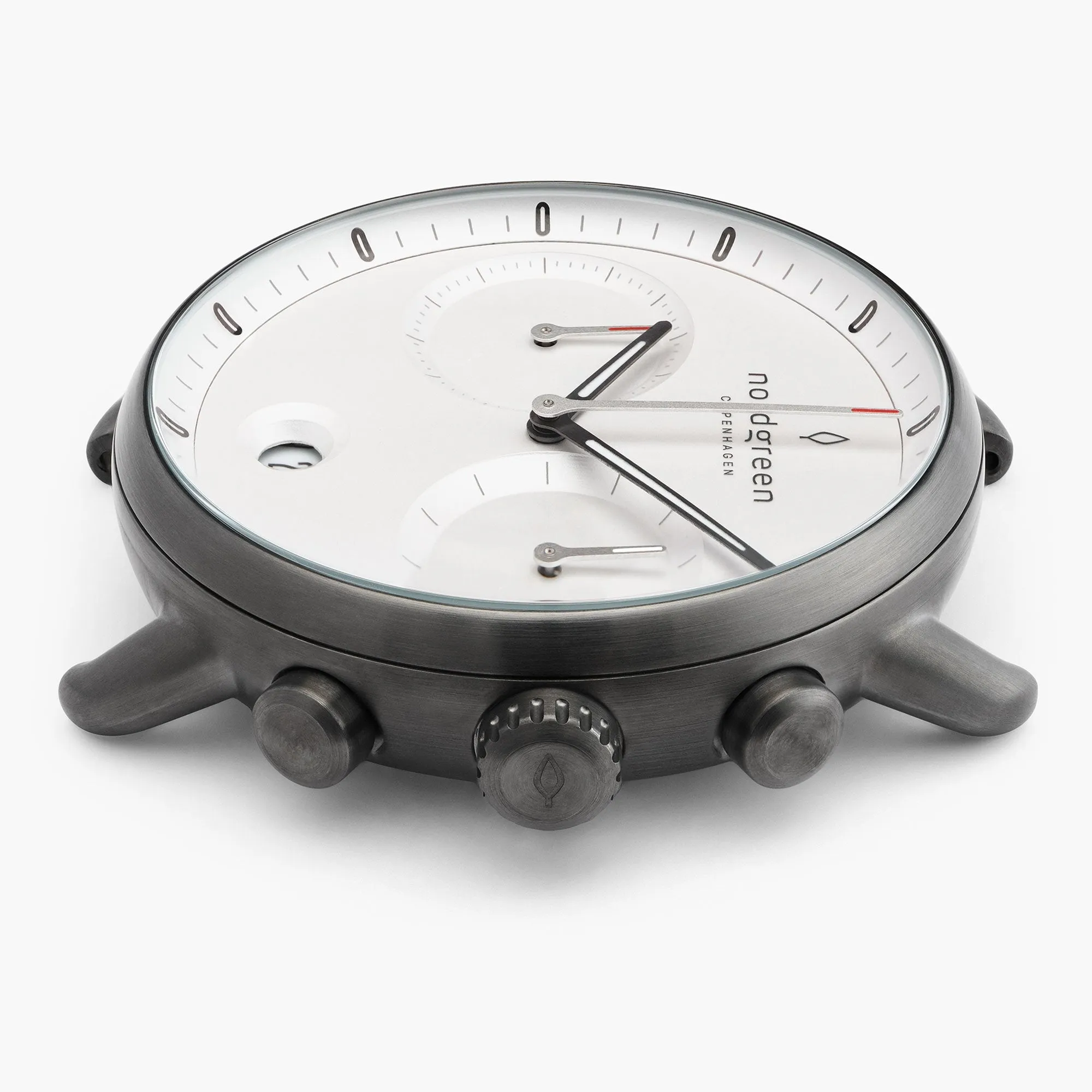 Pioneer | White Dial - Brown Leather - Refurbished