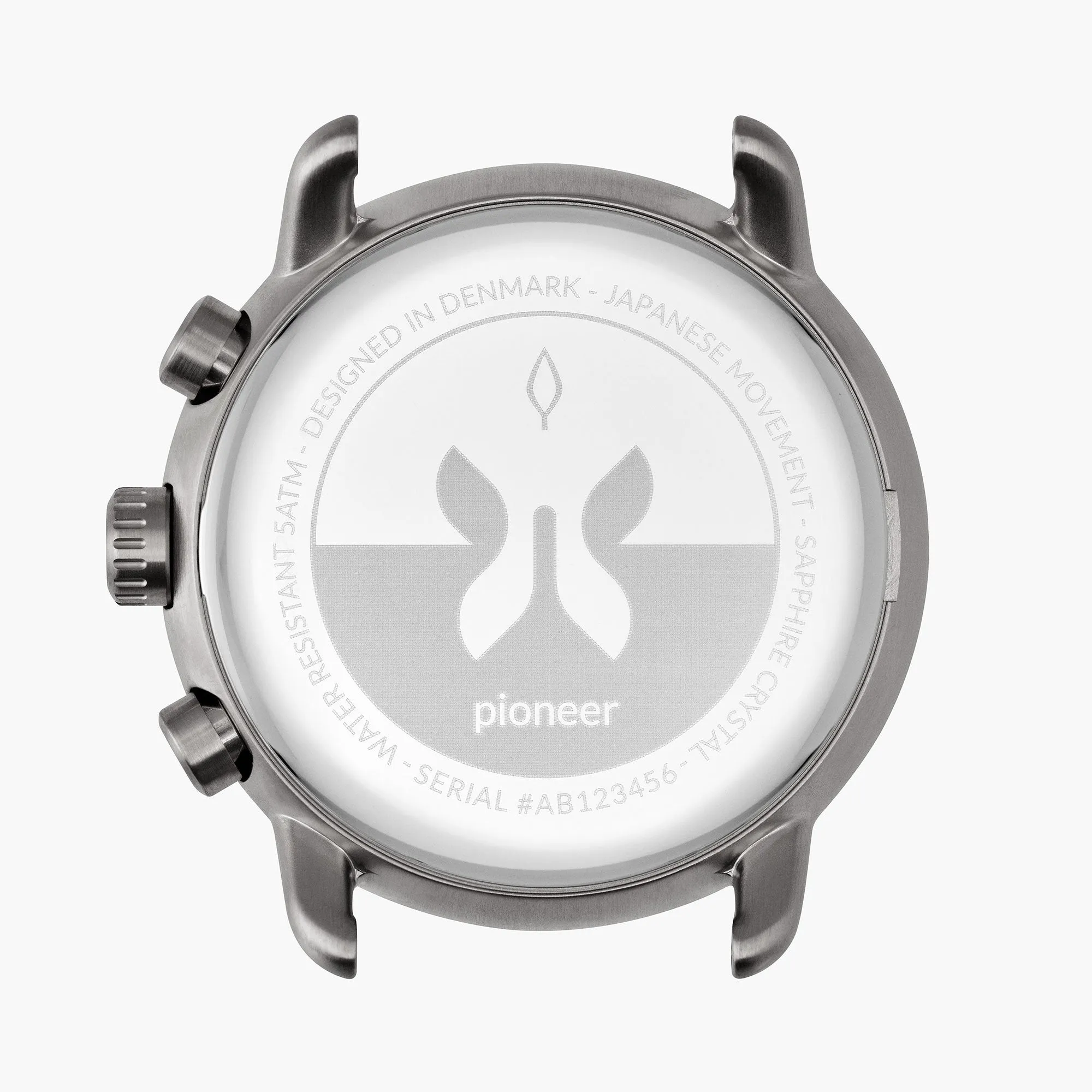 Pioneer | White Dial - Brown Leather - Refurbished