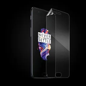 Plus Oneplus 5 - Screen Guard Screen Protector Hd Ultra Clear Film,Curved Edges Of Display ( Note:- It'S Screen Protector Not A Glass )