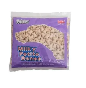 Pointer Milky Bones 400g (Case of 6)