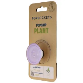 PopSockets PopGrip Stand and Grip with Swappable Top - Plant Dusty Lavender