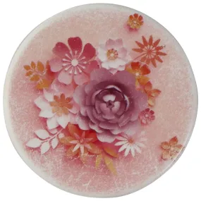 PopSockets PopGrip Swappable Top - Pink Flowers (Top ONLY/No Base)