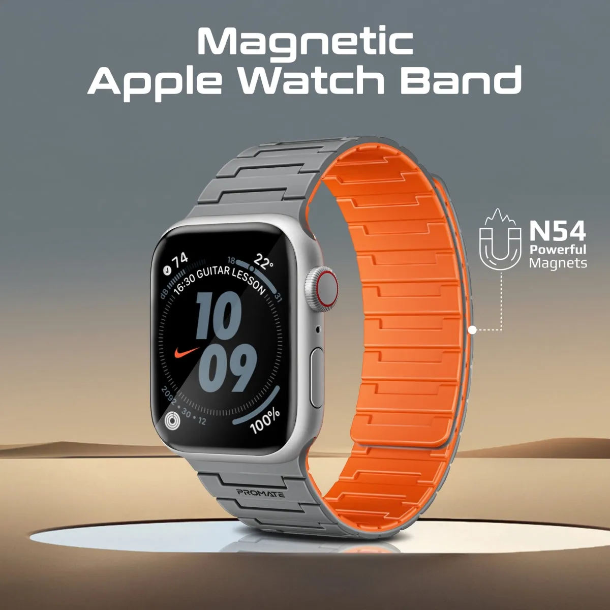 Premium Magnetic Silicone Watch Band