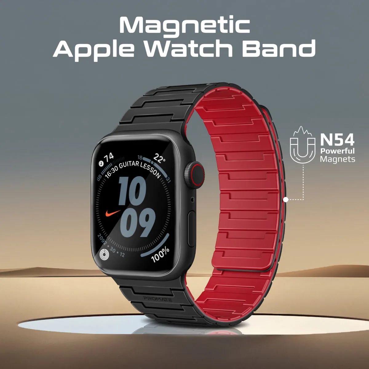 Premium Magnetic Silicone Watch Band