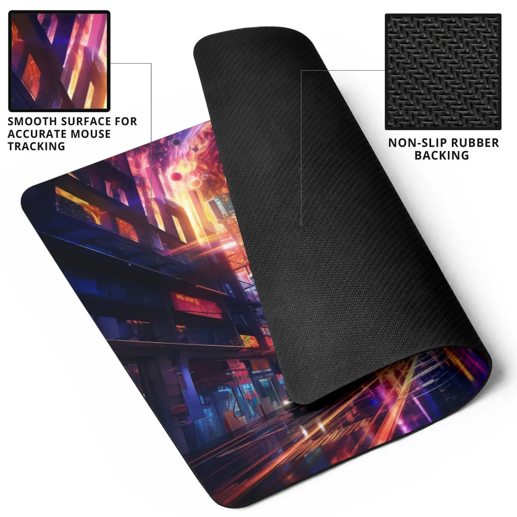 PSY STREET MOUSE PAD | ACIDMATH AI