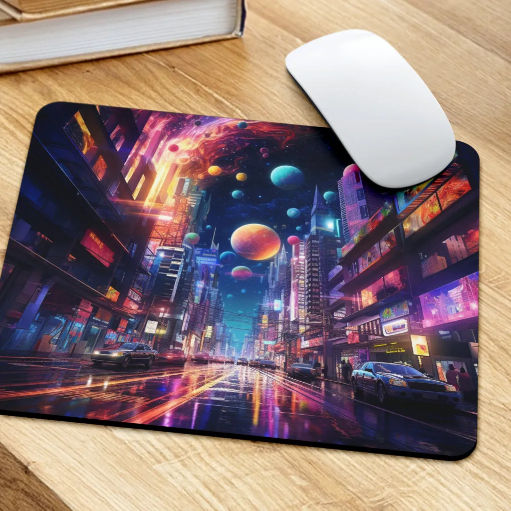 PSY STREET MOUSE PAD | ACIDMATH AI