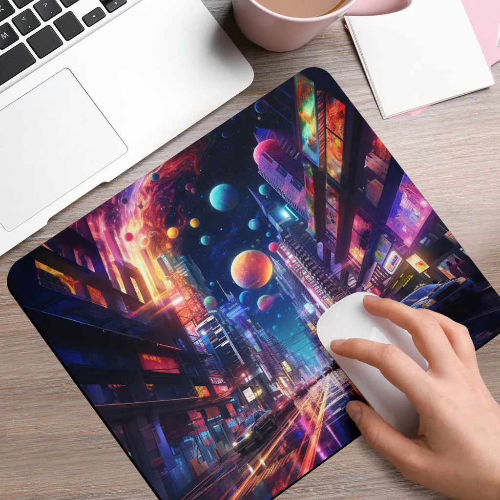 PSY STREET MOUSE PAD | ACIDMATH AI