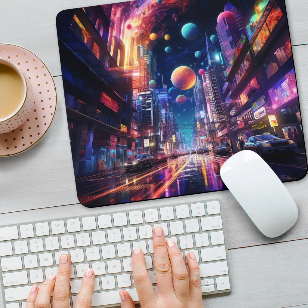 PSY STREET MOUSE PAD | ACIDMATH AI