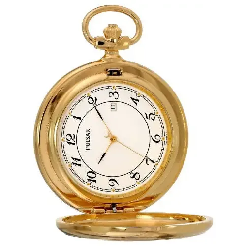 Pulsar Men's PXD198 Pocket Watch