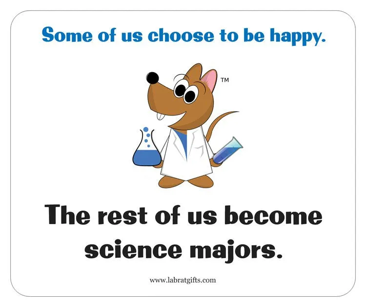 "Science Majors" - Mouse Pad