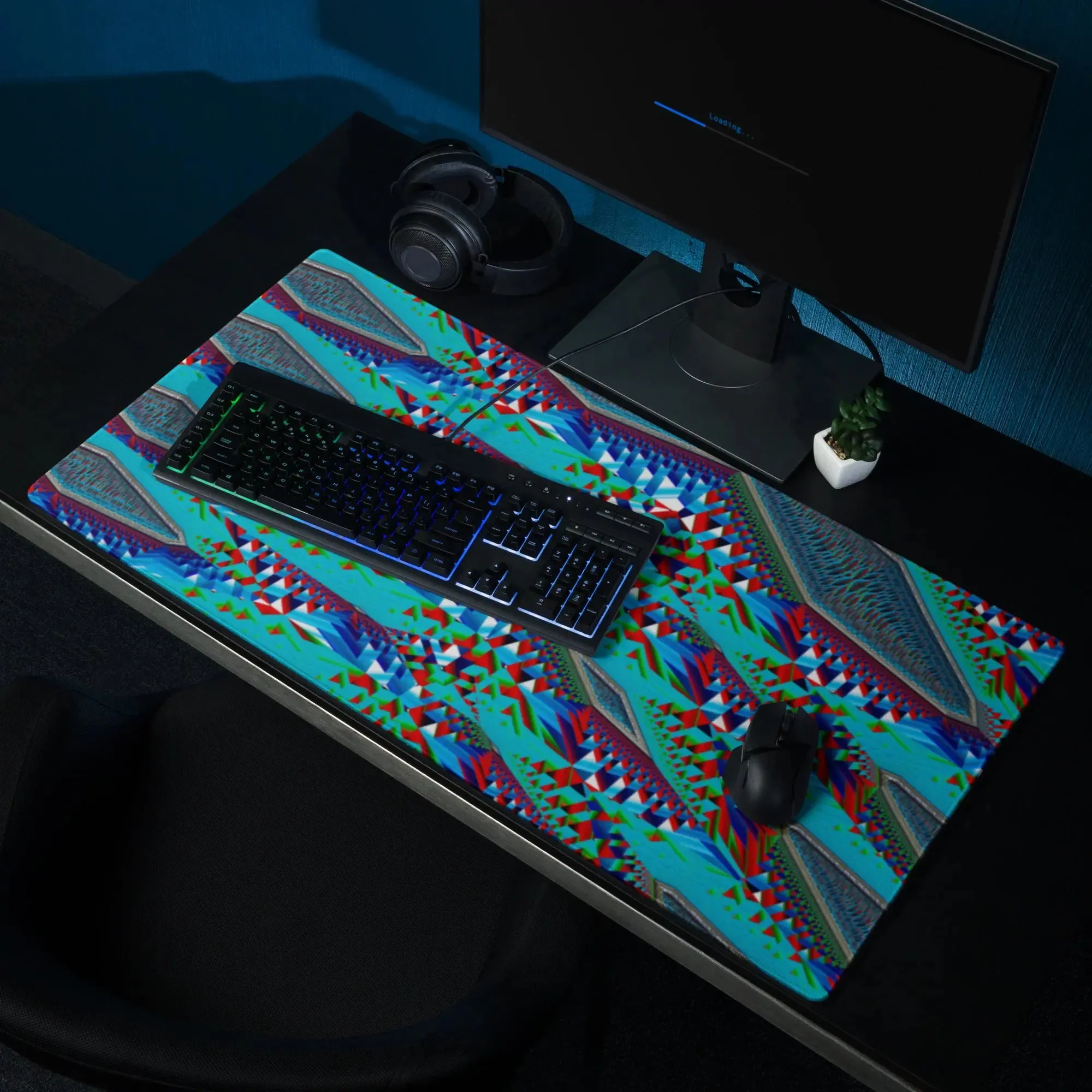 "Tripping Geometry" Collection - Gaming Mouse Pad