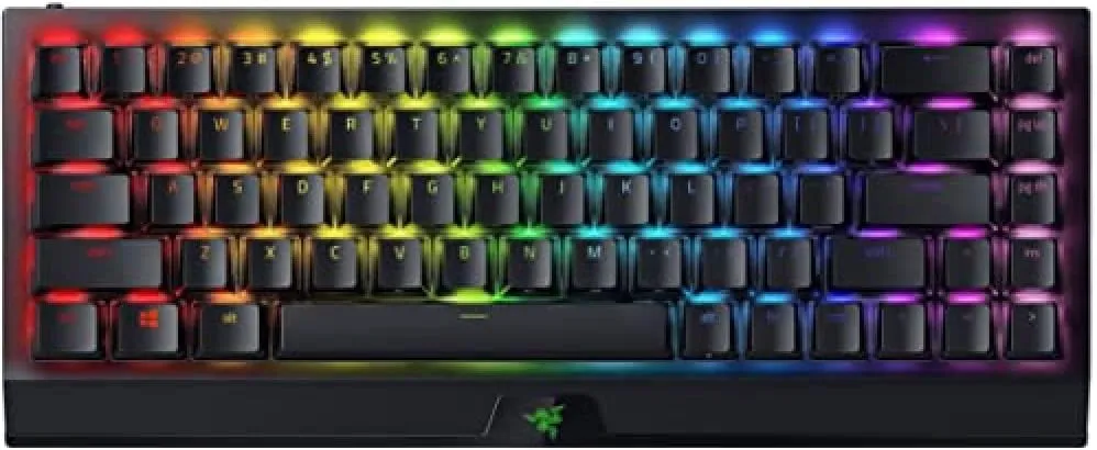 Razer BlackWidow V3 Mini Phantom Edition (綠軸) 65% 無線機械式遊戲鍵盤 RZ03-03892000-R3M