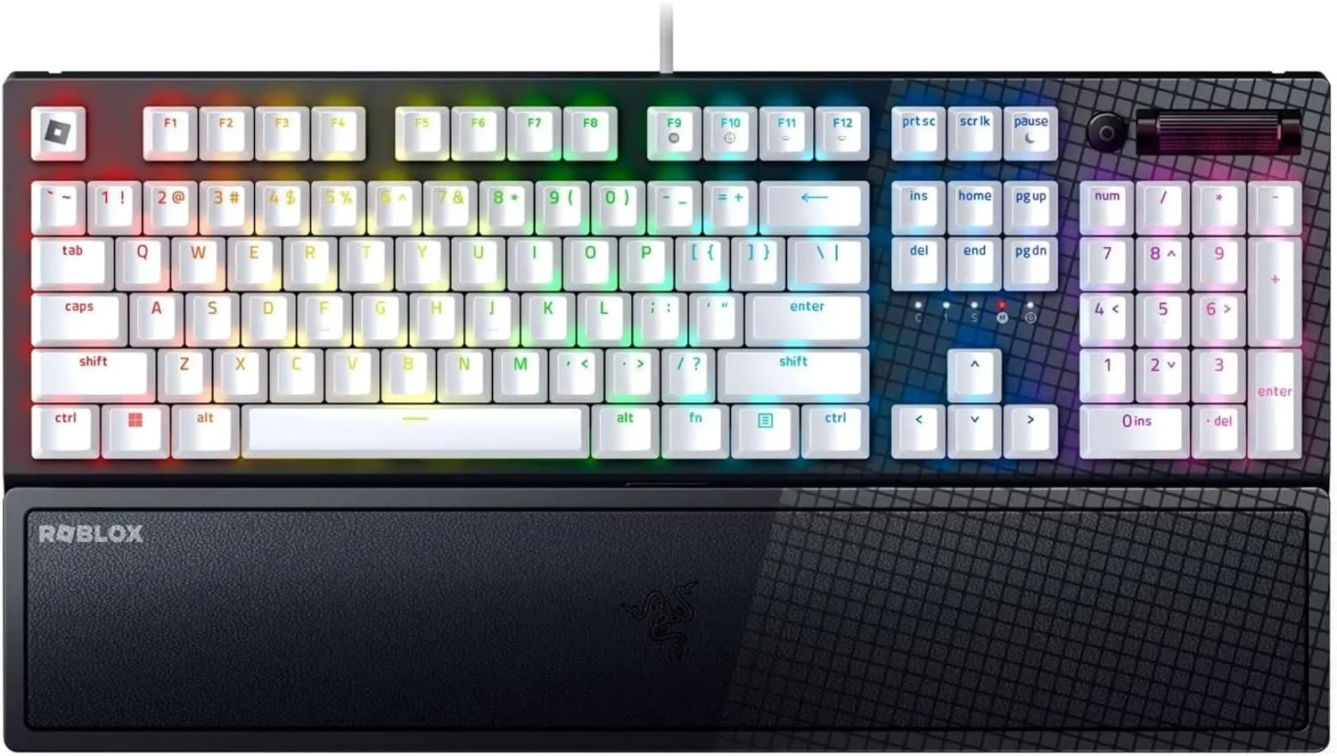 Razer BlackWidow V3 Roblox Edition (綠軸) 機械式遊戲鍵盤 RZ03-03542800-R3M1