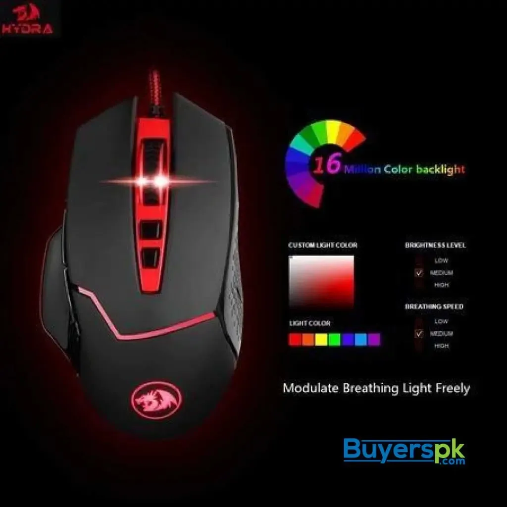 Redragon M907 Inspirit Wired Gaming Mouse