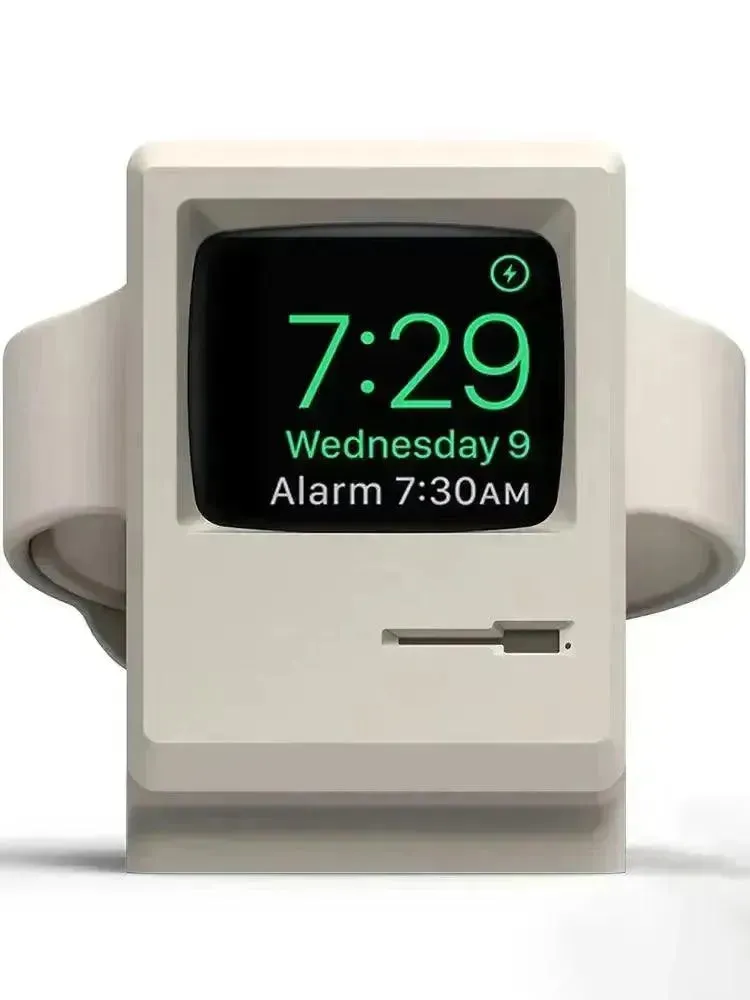 Retro Mac Apple Watch Charger Stand