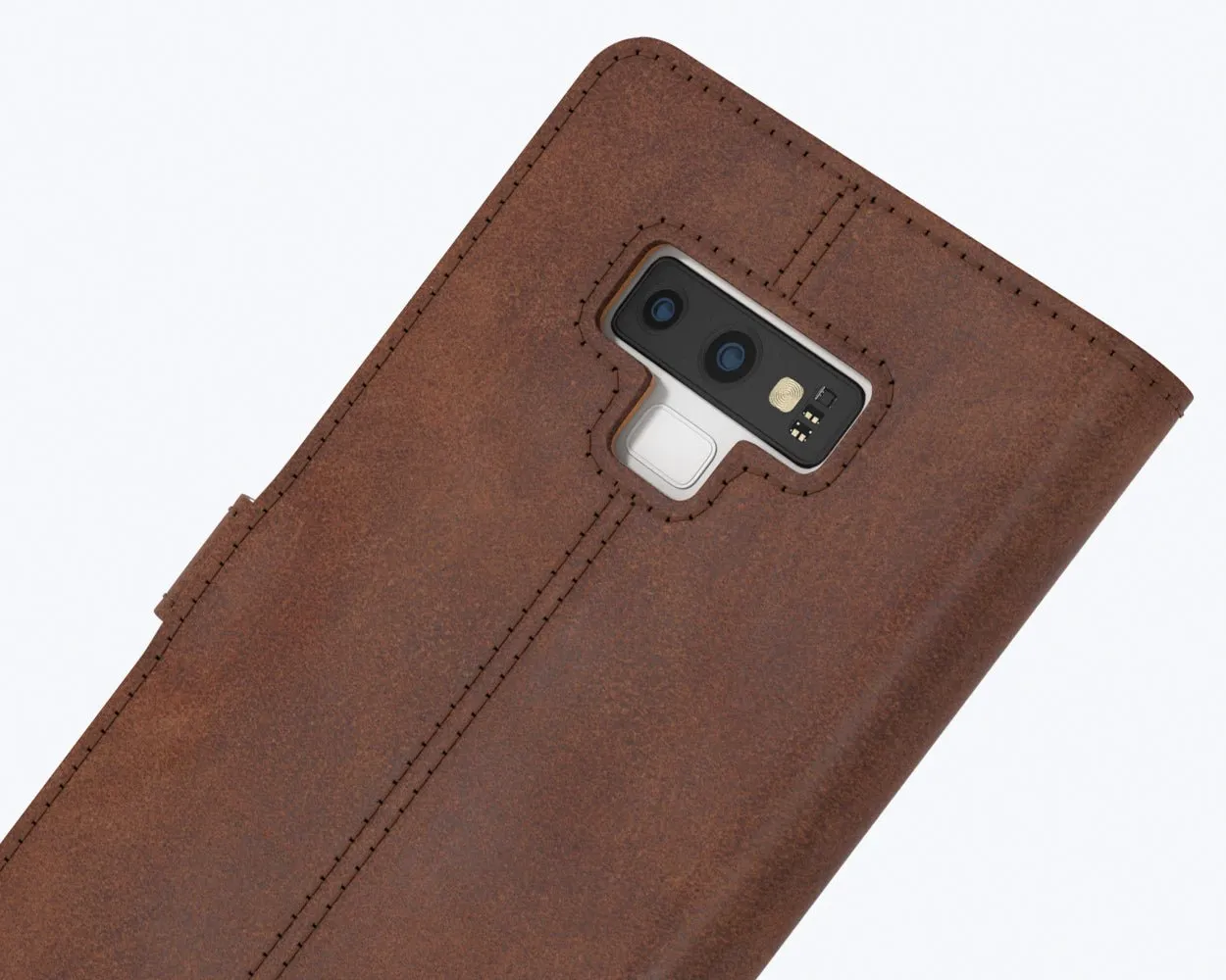 Samsung Galaxy Note 9 - Vintage Leather Wallet