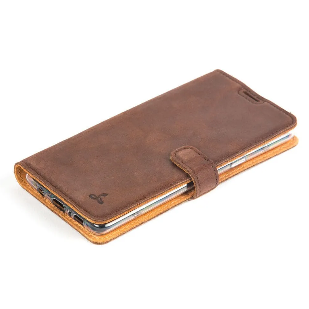 Samsung Galaxy S10 - Vintage Leather Wallet