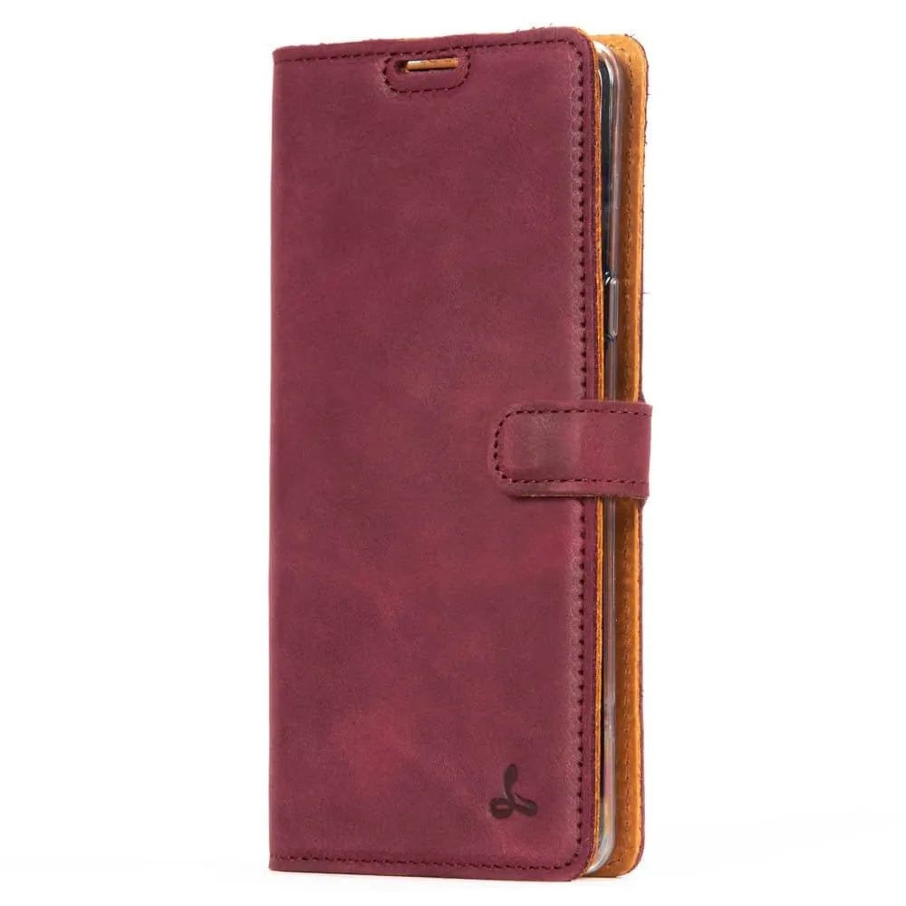 Samsung Galaxy S10 - Vintage Leather Wallet