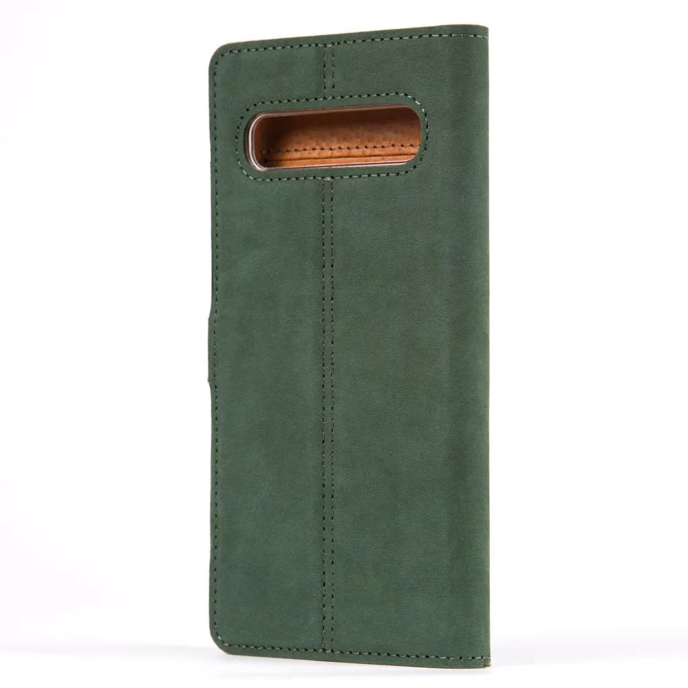 Samsung Galaxy S10 - Vintage Leather Wallet