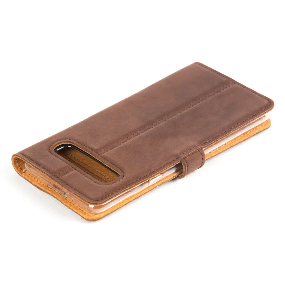 Samsung Galaxy S10 - Vintage Leather Wallet