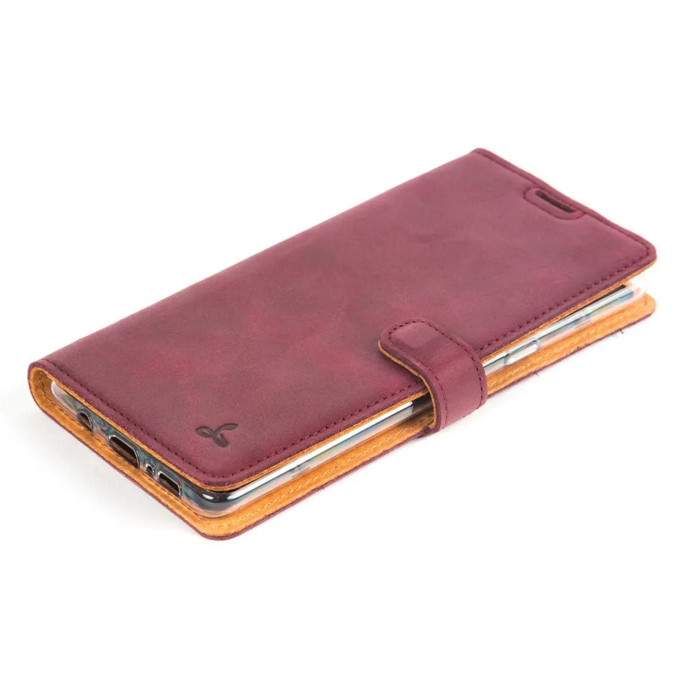 Samsung Galaxy S10 - Vintage Leather Wallet