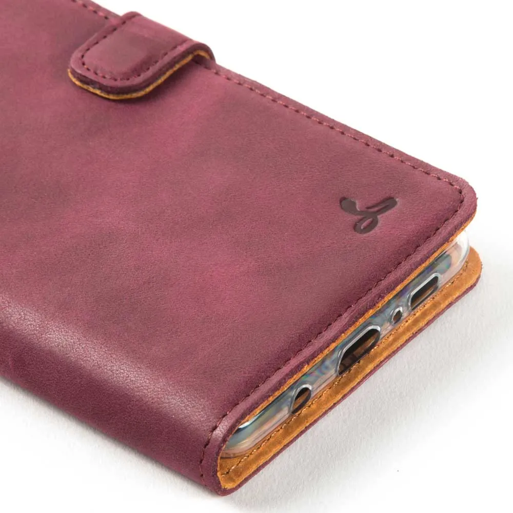 Samsung Galaxy S10 - Vintage Leather Wallet