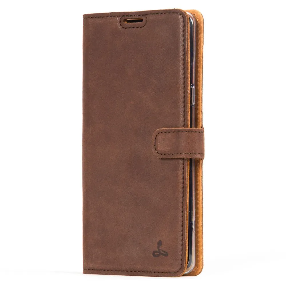 Samsung Galaxy S10 - Vintage Leather Wallet