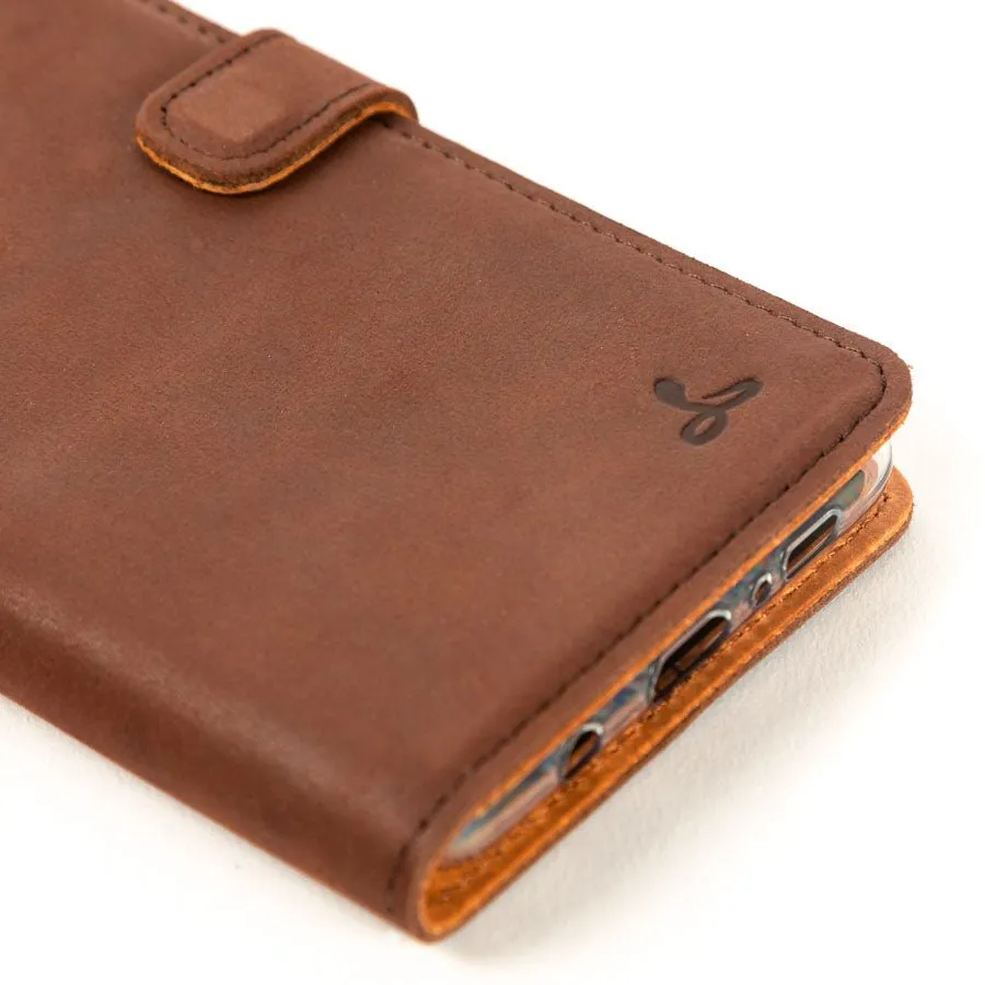 Samsung Galaxy S10 - Vintage Leather Wallet