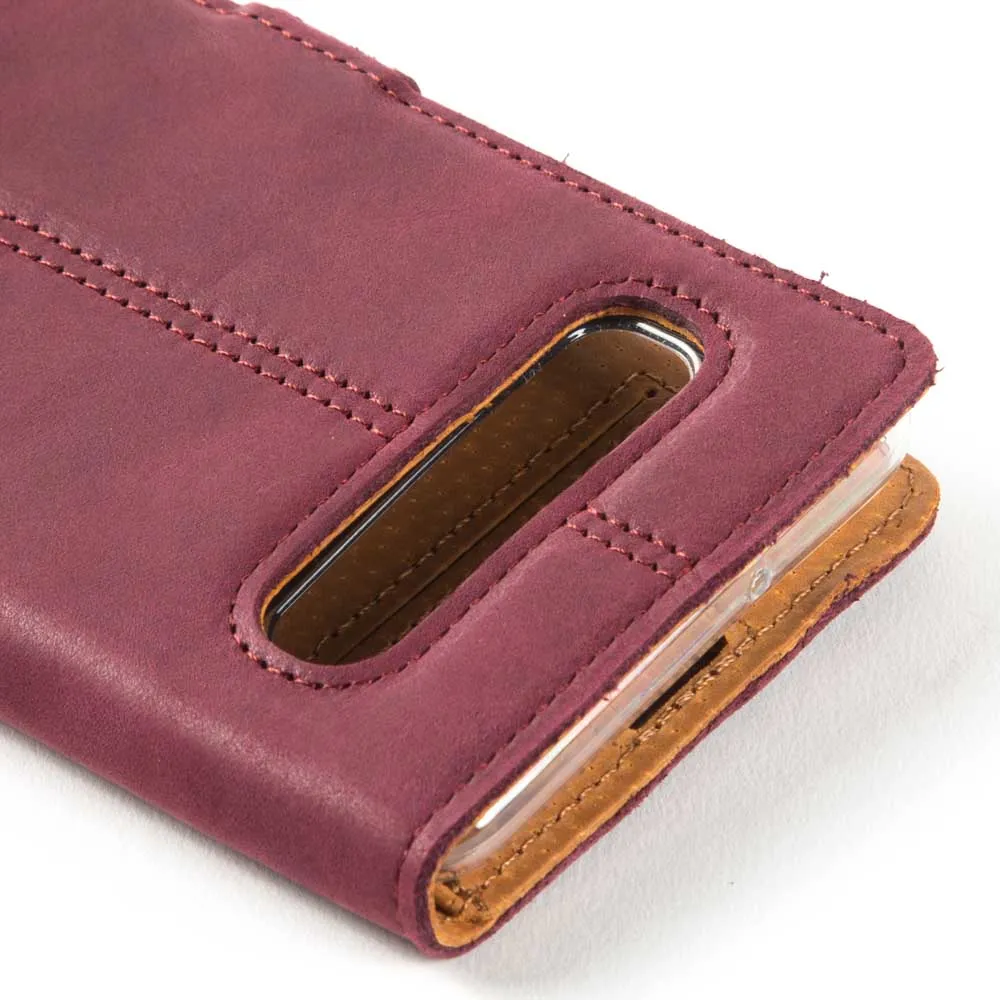 Samsung Galaxy S10 - Vintage Leather Wallet