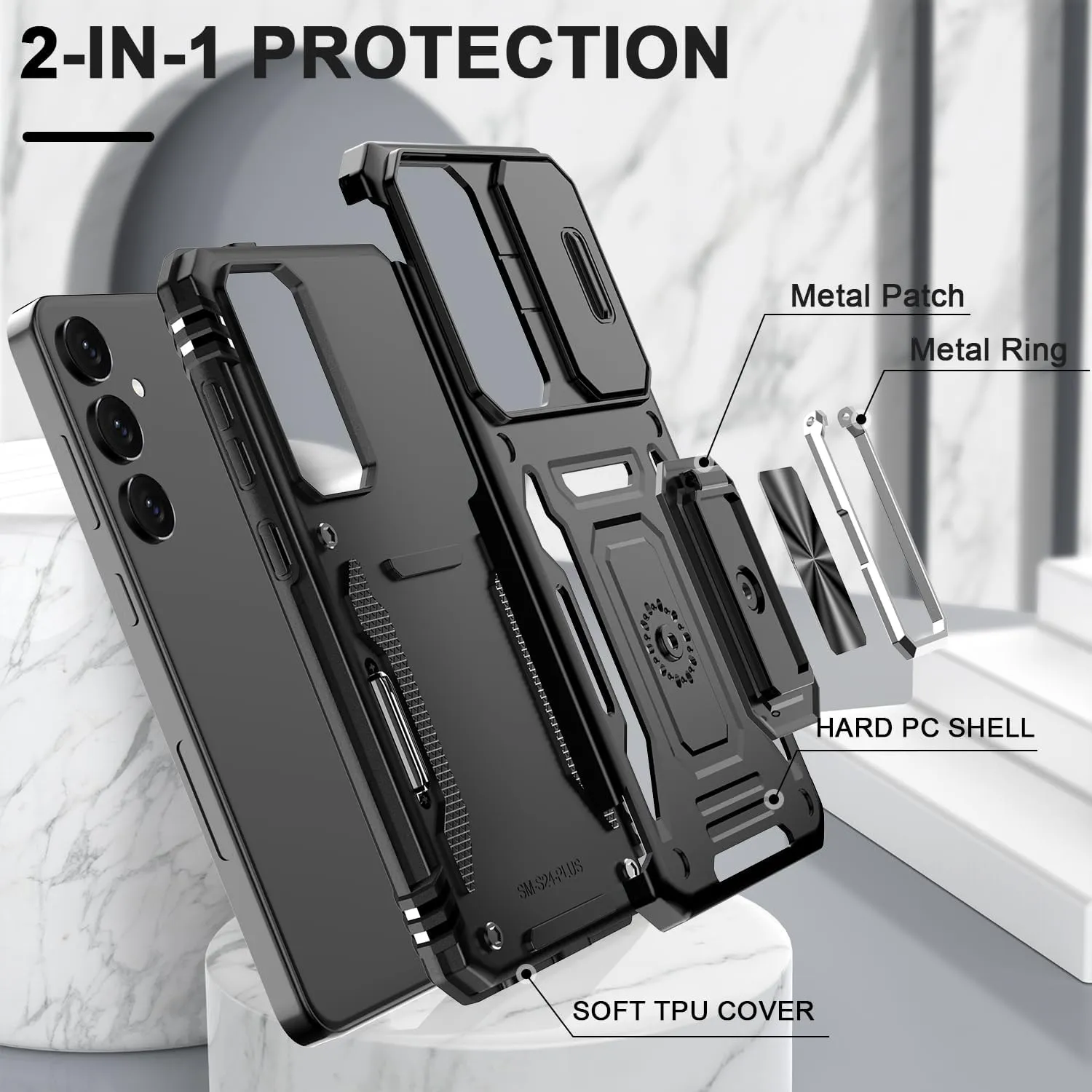 Samsung Galaxy S24 Plus Grade Heavy Duty Phone Case