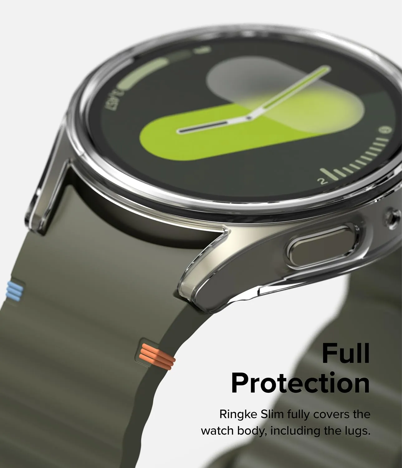 Samsung Galaxy Watch 7 40mm Case   Tempared Glass Sceen Protector [Combo] - Clear