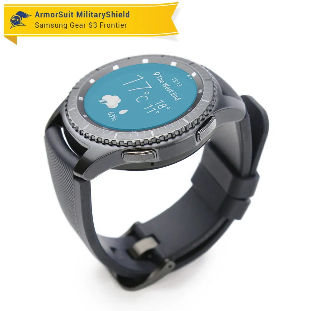 Samsung Gear S3 Frontier Screen Protector   Full Body Skin