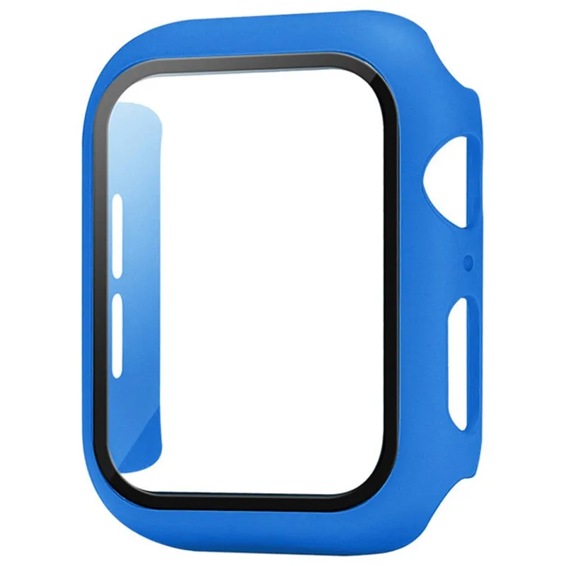 Screen Protectors Glass Cover For Apple Watch Case Series 38mm 40mm 41mm 42mm 44mm 45mm