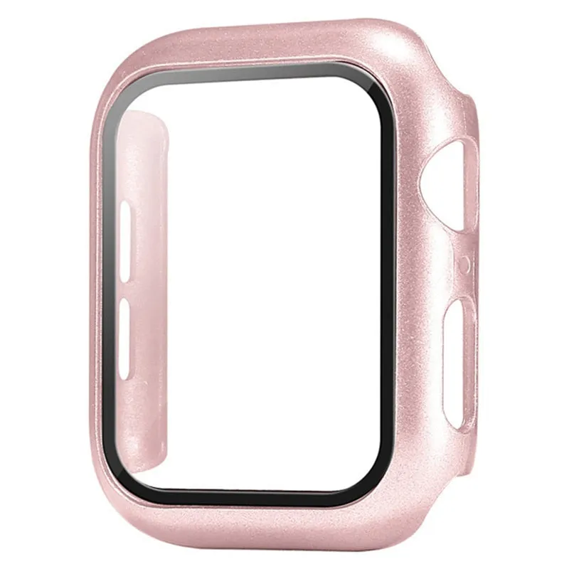 Screen Protectors Glass Cover For Apple Watch Case Series 38mm 40mm 41mm 42mm 44mm 45mm